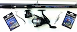 Ron Thompson 11ft sea bass rod and reel combo
