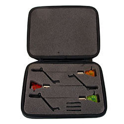 Fox NEW Micro Swinger 3 Rod Fishing Presentation Set *Mixed Colo