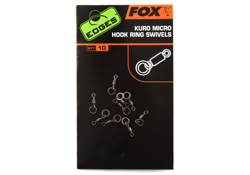 Kuro Micro Hook Ring Swivels - x 10