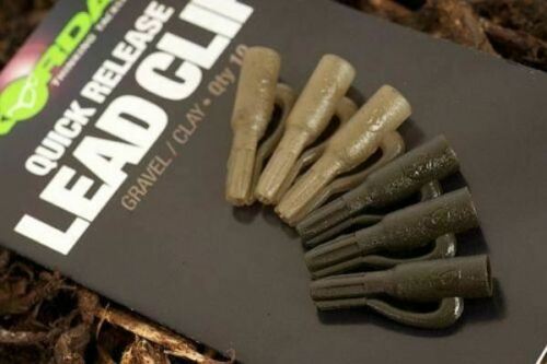 Korda QR Lead Clip GRAVEL