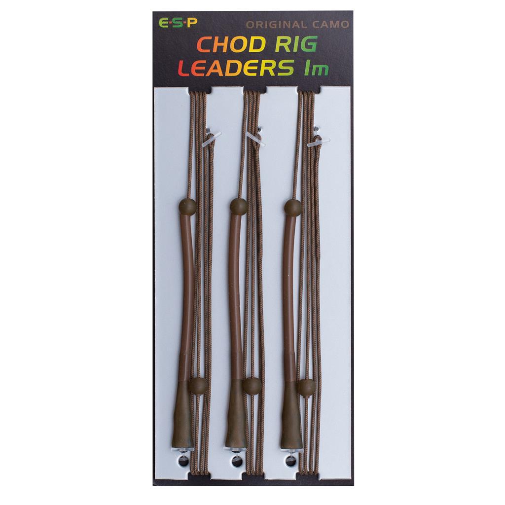 ESP LEADCORE CHOD RIG , 1M CAMO BROWN
