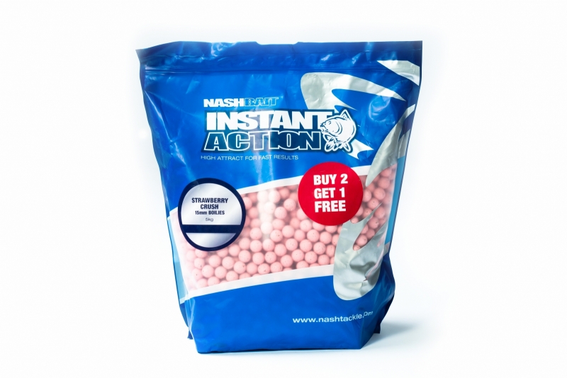 Strawberry Crush Boilies 12mm 5kg