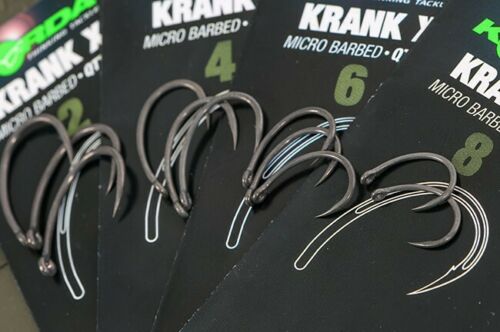Korda Krank X BARBED SIZE 8