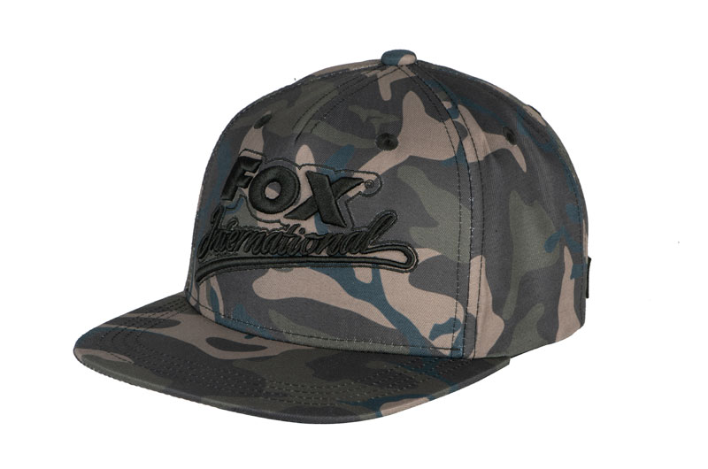CAMO FLAT PEAK COLLEGE SNAPBACK