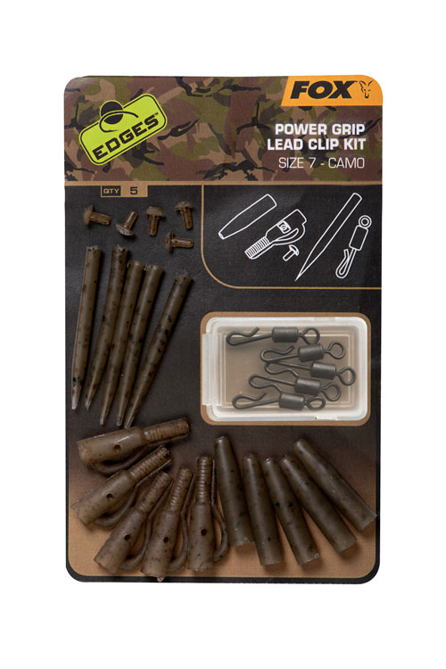 EDGES CAMO POWER GRIP LEAD CLIP KIT SZ 7