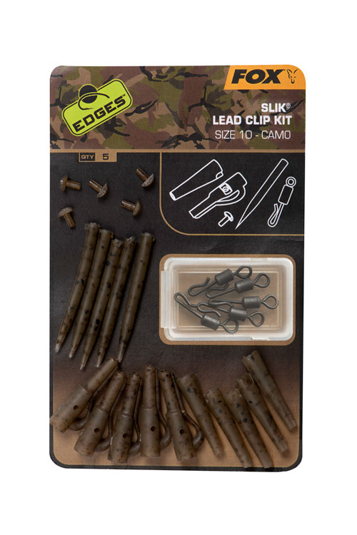 EDGES CAMO SLIK LEAD CLIP KIT SZ 10