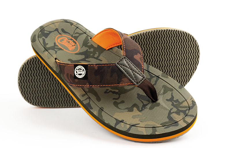 CHUNK™ CAMO FLIP FLOPS SIZE 7 / 41