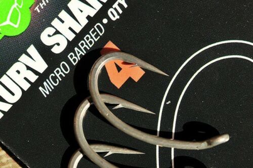 korda kurv shank barbless size 2