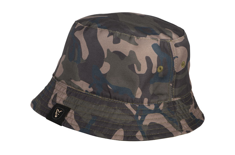 REVERSIBLE BUCKET HAT – CAMO/KHAKI