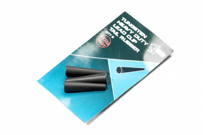 Tungsten Heavy Duty Lead Clip Tail Rubber