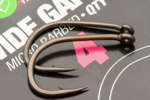 korda wide gape X barbed size 8